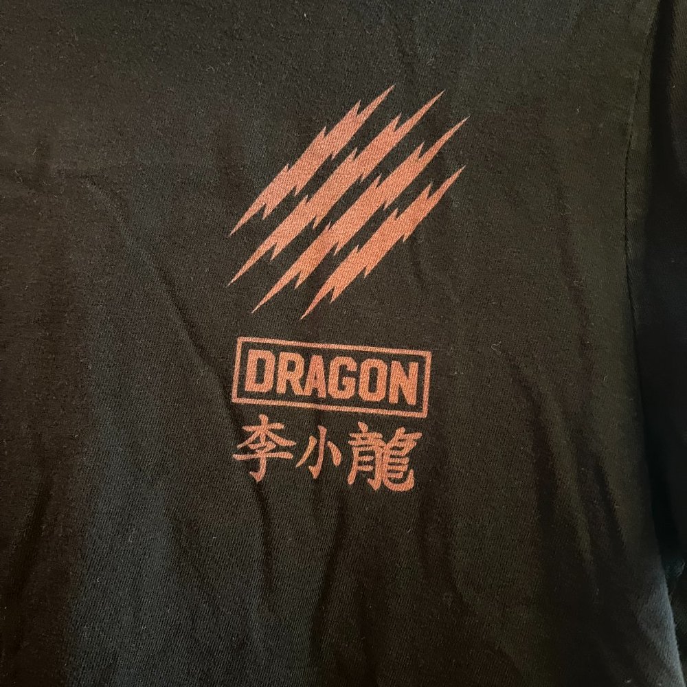 Graphic Short Sleeve Tee - Black with Rust Logo - Picture 2 of 6